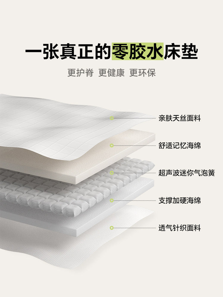 0胶水床垫薄垫卧室气泡弹簧垫学生宿舍硬垫子小气泡