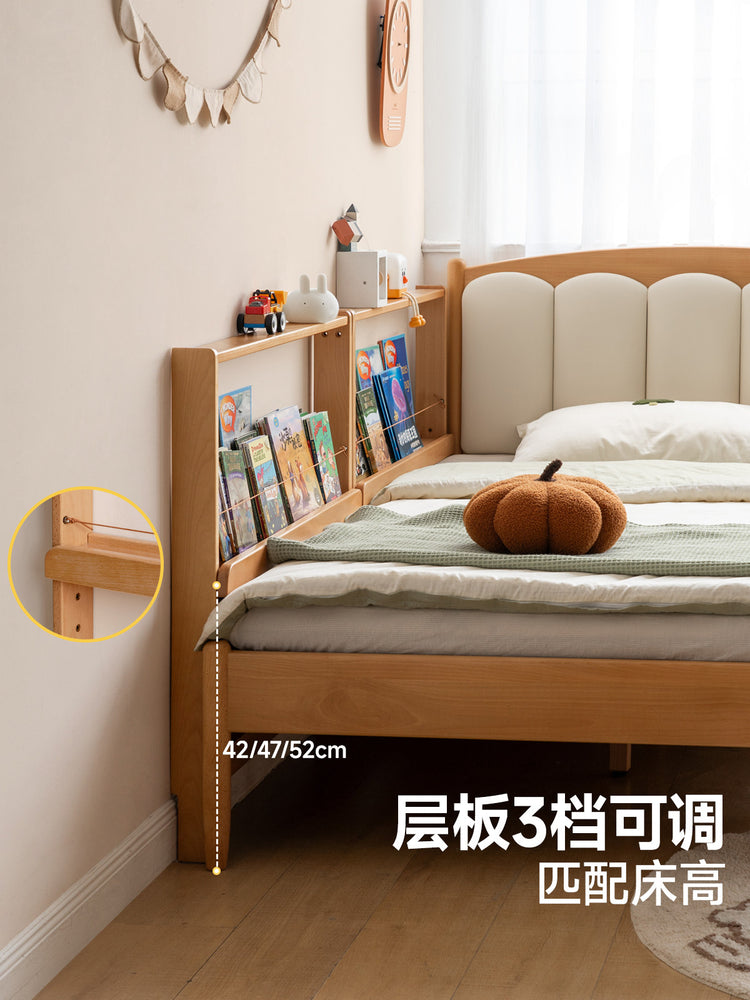 实木儿童绘本架男孩女孩阅读书架卧室床边夹缝极窄置物架