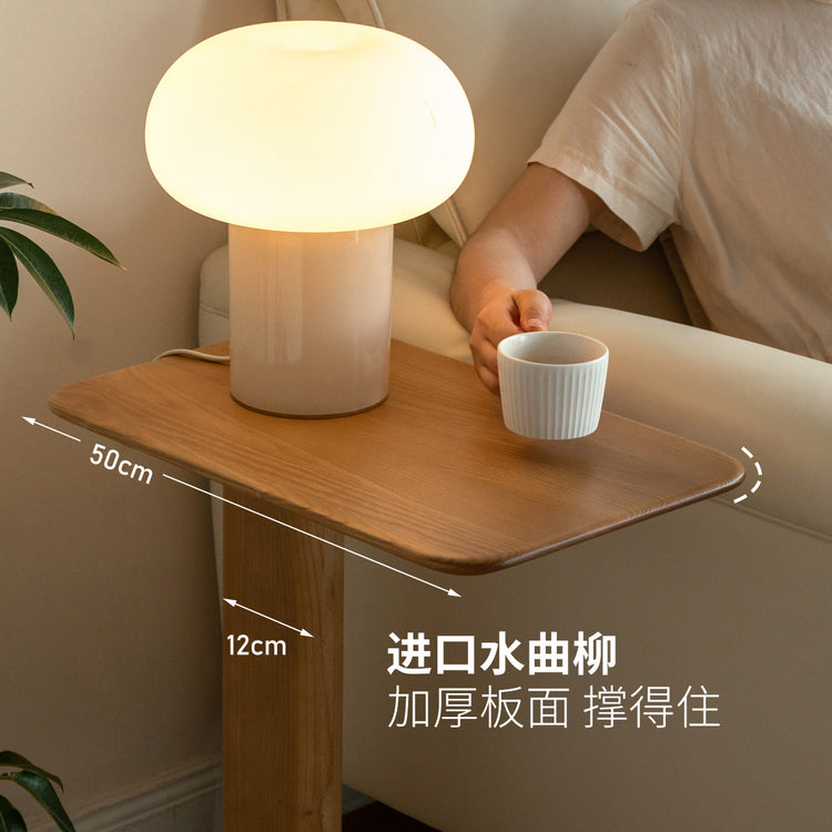 实木边几现代简约客厅水曲柳小型侧边桌小户型小茶几