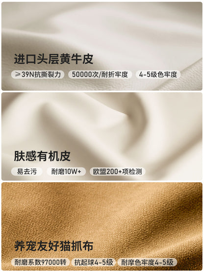 全实木床双人床橡木竖琴床软靠床现代简约小户型主卧大床