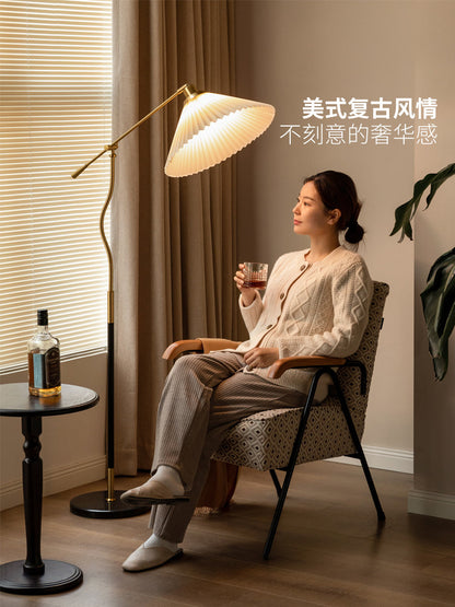 客厅落地灯复古创意氛围灯卧室床头灯高级感台灯