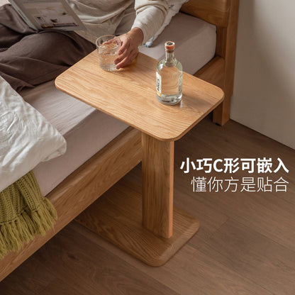 实木边几现代简约客厅橡木沙发侧边桌小户型小茶几