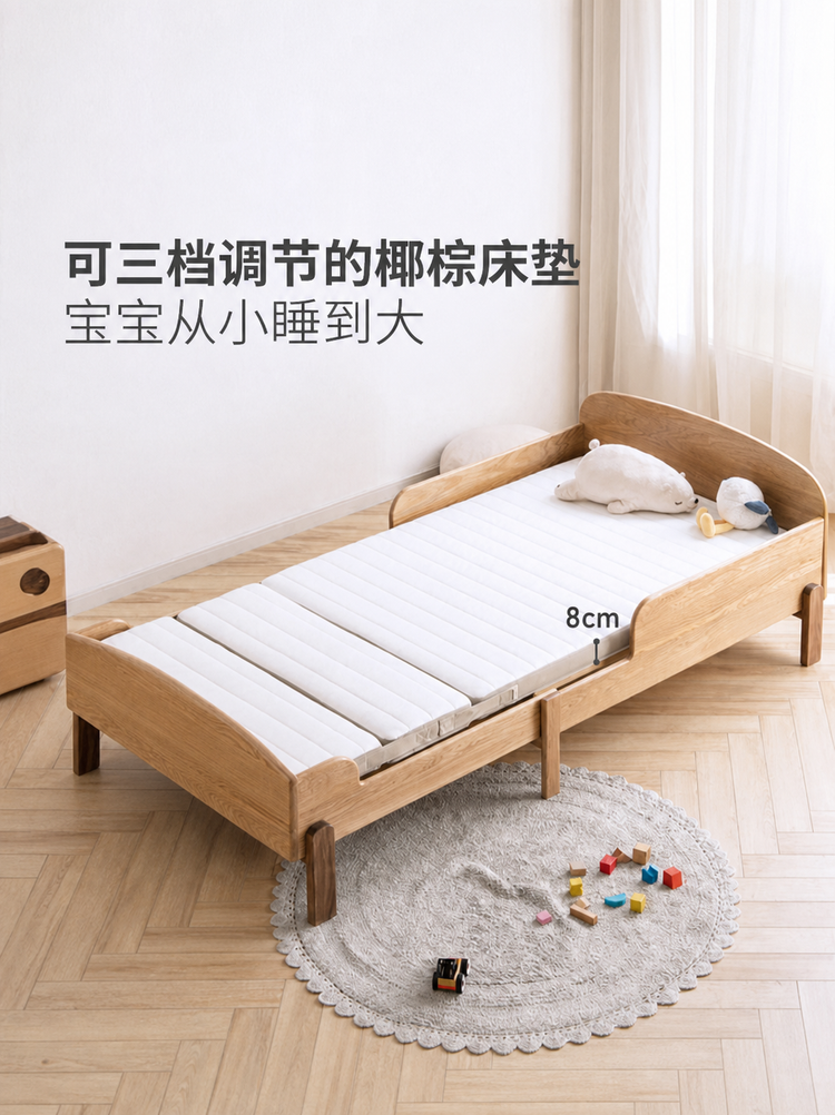 儿童折叠小床垫椰棕护脊棕垫卧室海绵硬垫单人薄垫子