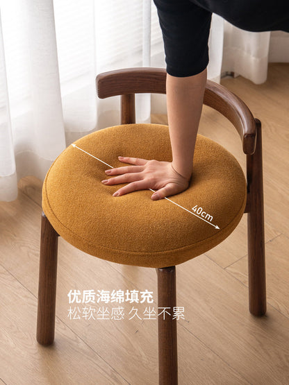 实木板凳简约休闲矮凳梳妆凳化妆凳久坐舒适软包凳子