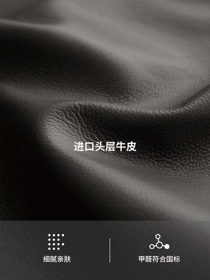 全实木箱体床储物床主卧真皮软靠床复古黑色悬浮床收纳床
