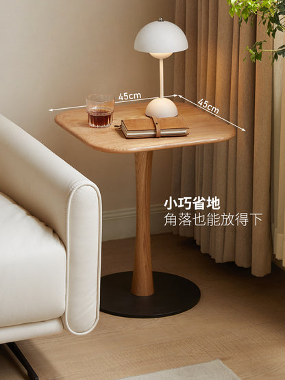 实木边几客厅现代简约沙发侧边桌小户型小方几橡木角几