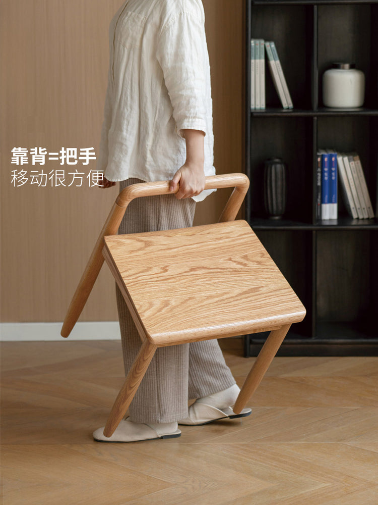 实木茶椅现代简约会客椅新中式小户型客厅喝茶凳子