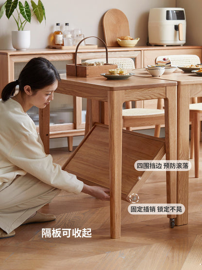 实木边桌可移动小桌子小户型餐桌卧室化妆桌书桌橡木边几