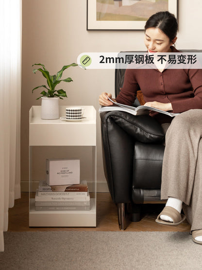 铁艺边几意式极简收纳置物边柜客厅移动角柜床头柜
