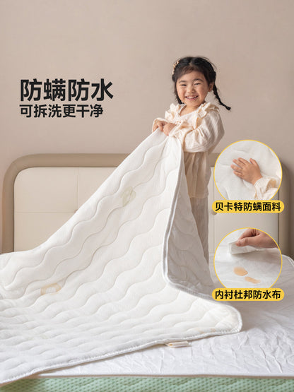 可心儿童0胶水床垫天然椰棕硬垫弹簧席梦思防螨乳胶棕垫