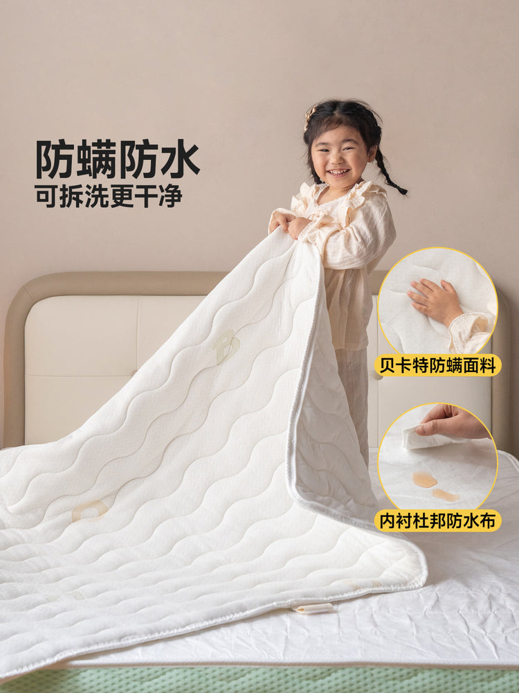 可心儿童0胶水床垫天然椰棕硬垫弹簧席梦思防螨乳胶棕垫