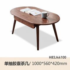 实木茶几北欧橡木小户型胶囊茶桌简约客厅创意阳台茶台