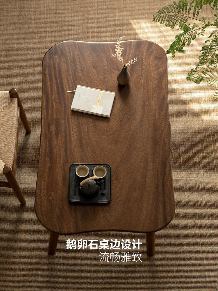全实木茶桌客厅自然边茶台原木整板茶水桌茶几洽谈桌