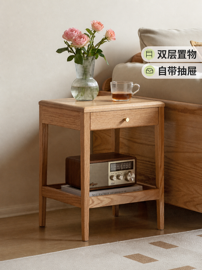 实木边几小茶几沙发边柜侧边柜客厅桌子北欧卧室窄床头柜