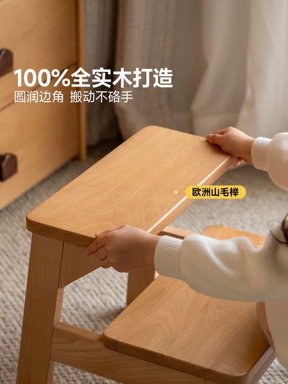 儿童垫脚凳多功能实木小凳子宝宝脚踏凳简约台阶矮凳