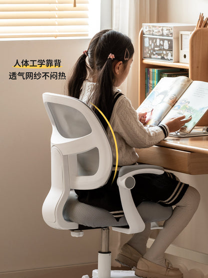 儿童学习椅子可升降调节写字椅中小学生矫正坐姿靠背座椅