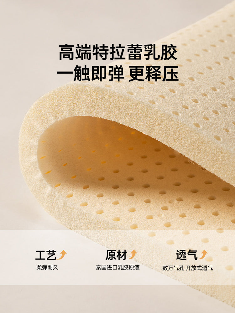0胶水床垫分区独立弹簧厚垫特拉蕾乳胶垫记忆棉垫月光曲