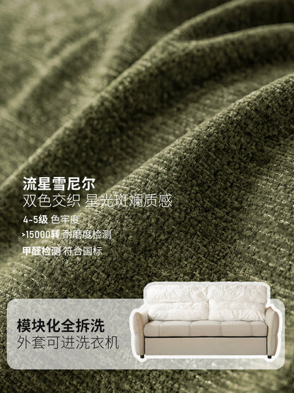 布艺沙发床客厅折叠两用沙发书房小户型可拆洗伸缩床