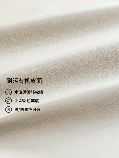 实木梳妆凳椅奶油风靠背凳子现代简约白色旋转化妆凳