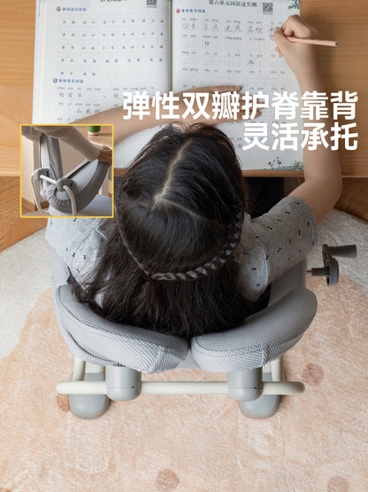 儿童学习椅小学生写字椅矫正坐姿可调节手摇升降椅
