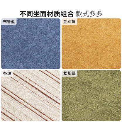 实木化妆椅卧室法式复古梳妆椅中古风可拆洗软包椅