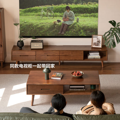 全实木茶几简约现代橡木家具北欧茶桌小户型客厅茶台