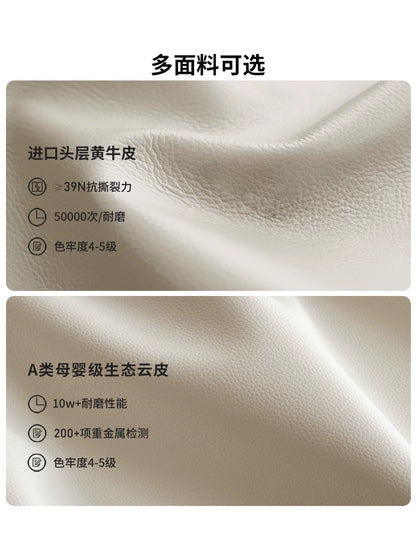 实木箱体床储物床卧室高箱床双人床大床白蜡木真皮软靠床