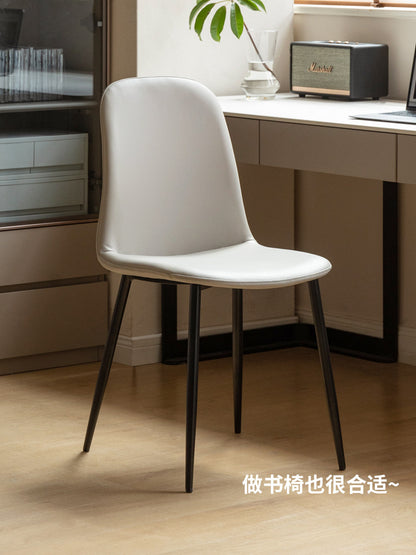铁艺软包椅餐椅舒适久坐靠背电脑椅书椅餐厅吃饭椅子