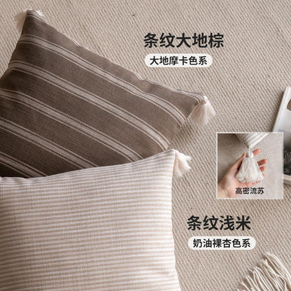 沙发抱枕现代简约卧室床头正方形可拆洗靠枕办公室午睡枕