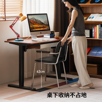 实木书椅书房包豪斯扶手椅靠背椅办公椅餐椅黑色椅子