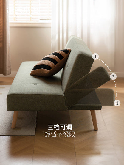 沙发床北欧小户型布艺沙发现代简约客厅多功能两用折叠床