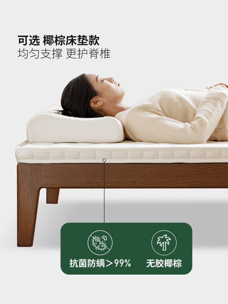 实木沙发床客厅折叠单人床小户型橡木两用可伸缩沙发