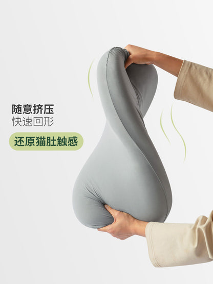 泰国天然乳胶枕单人护颈椎一对抗菌透气猫感枕助睡眠