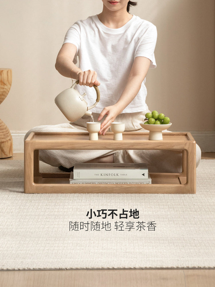 实木小桌子小茶几简约阳台炕几矮桌卧室榻榻米炕桌飘窗桌