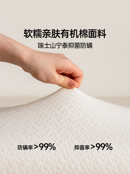 水洗硅胶高低枕头抑菌防螨深睡枕护颈清晨记忆棉乳胶枕